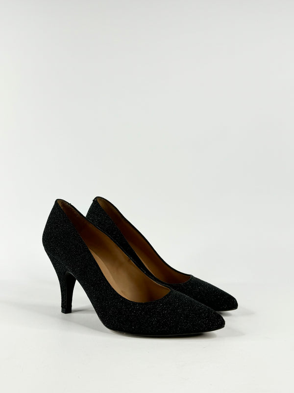 The Last Conspiracy Black Sparkle Heels - EU37