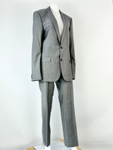 Hugo Boss Grey Wool & Mohair Blend Suit - 40