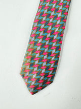 Christian Dior Monsieur Mauve Patterned Tie