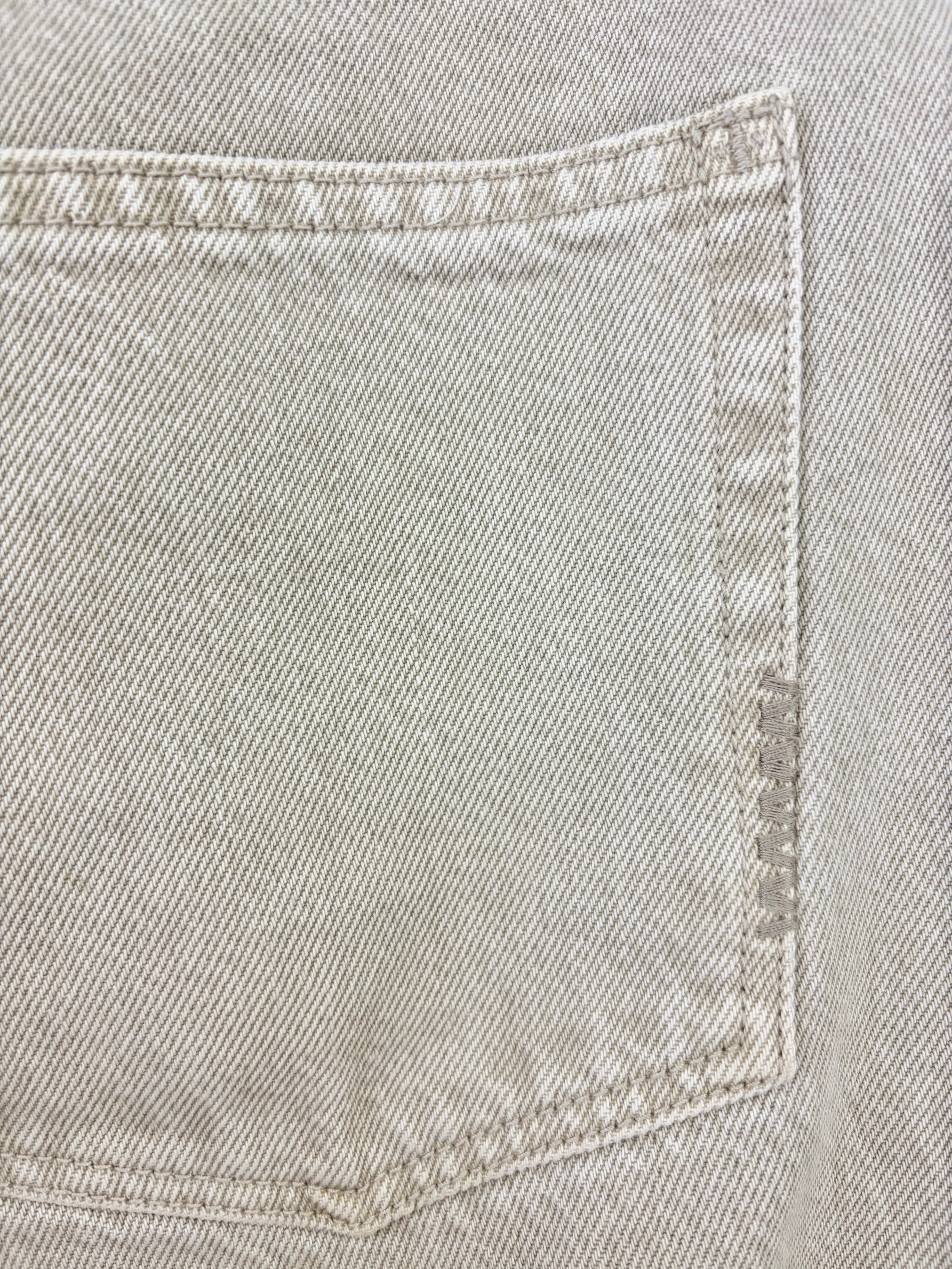 NEUW Oatmeal High Waist Straight Leg Jean - AU8