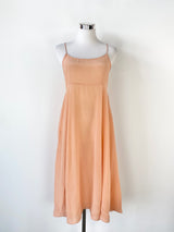 Marisfrolg Peach Lace & Silk Two Piece - AU10