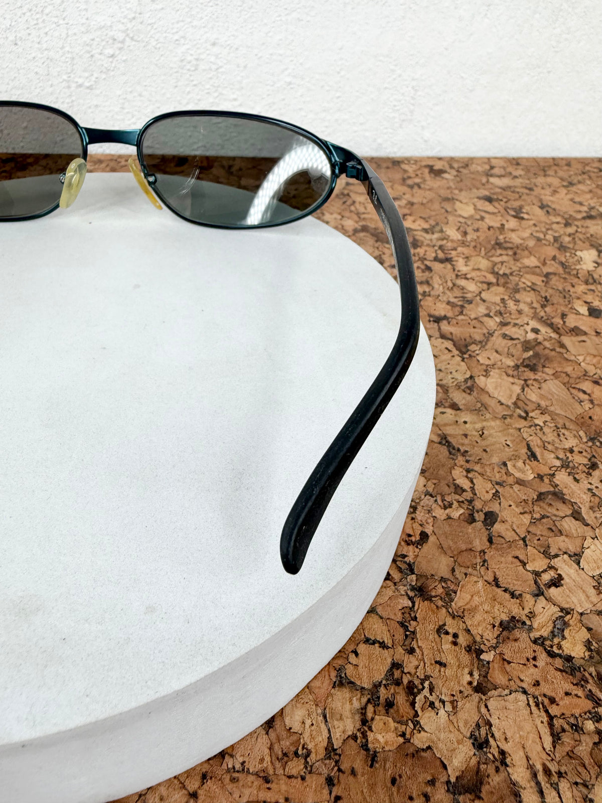 Ray-Ban Metallic Blue Italian Made Sunglasses