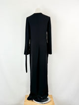 Max Mara Black Long Sleeve Jumpsuit - AU10