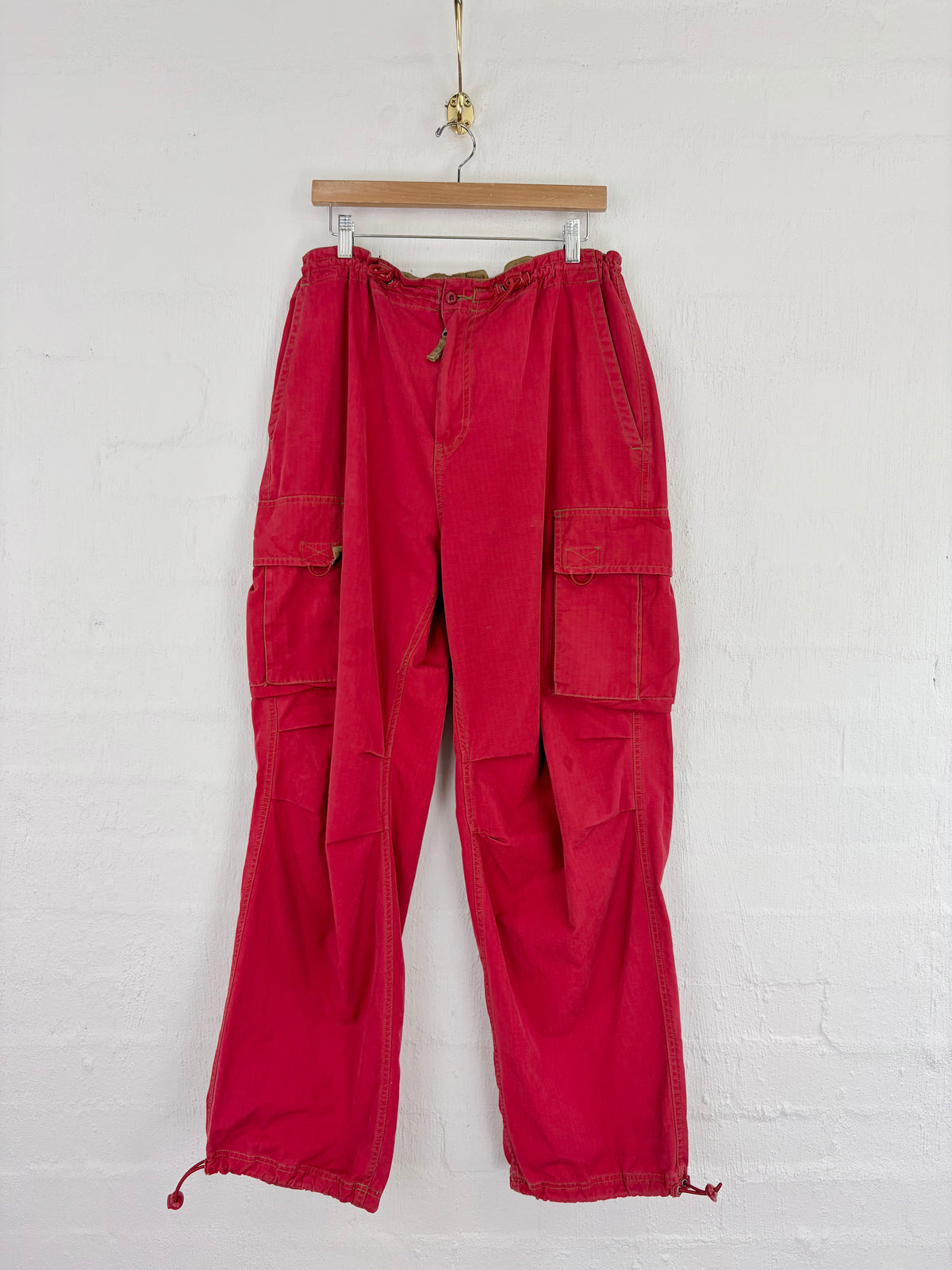 Gap Red Cargo Climbing Pant - L