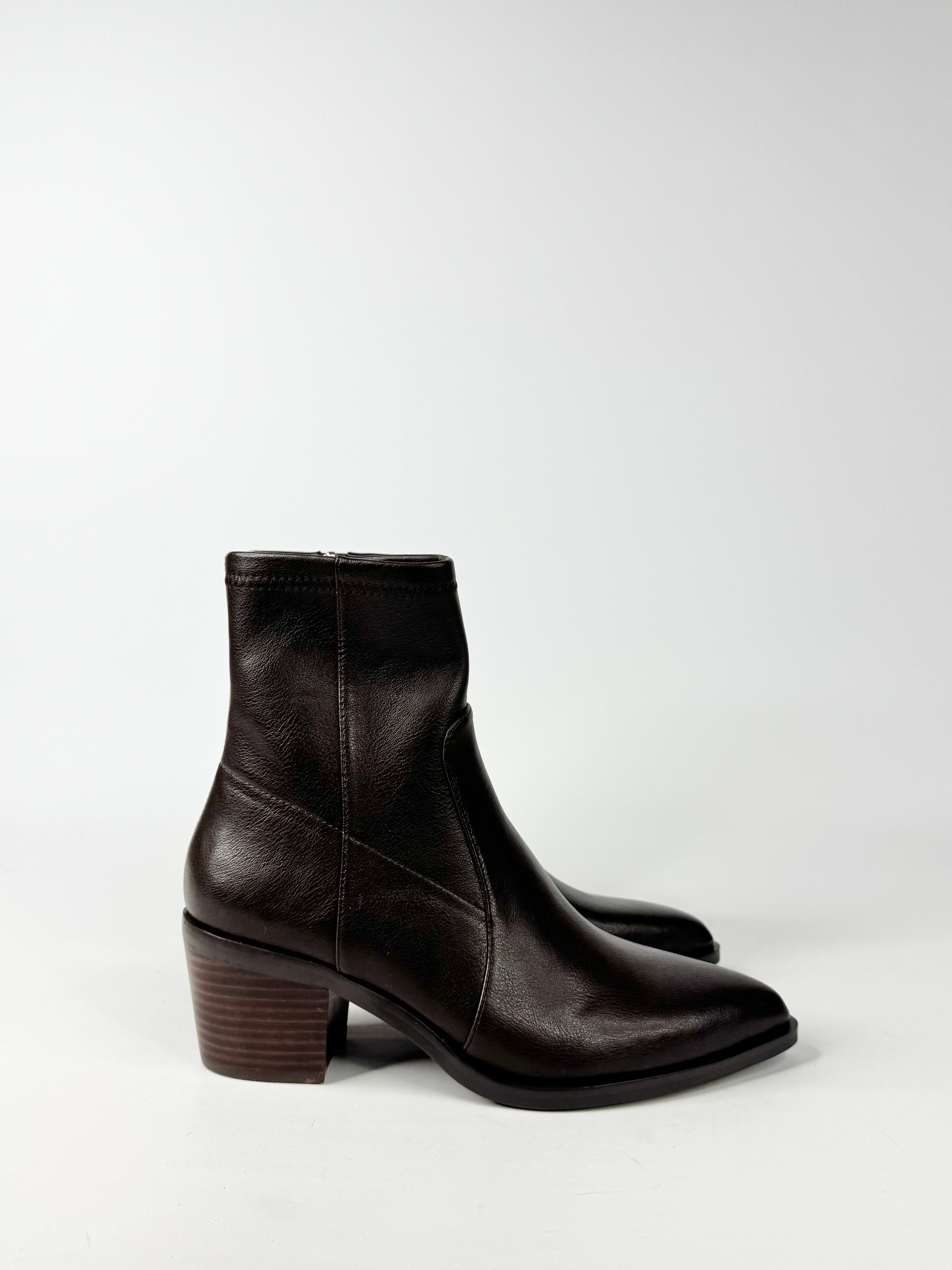 MFW Diana Ferrari Choc Fearnot-DF Stretch Ankle Boots - EU37