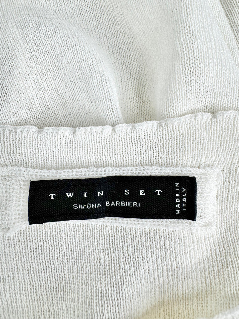 Twinset by Simone Barbieri White Vest - AU8
