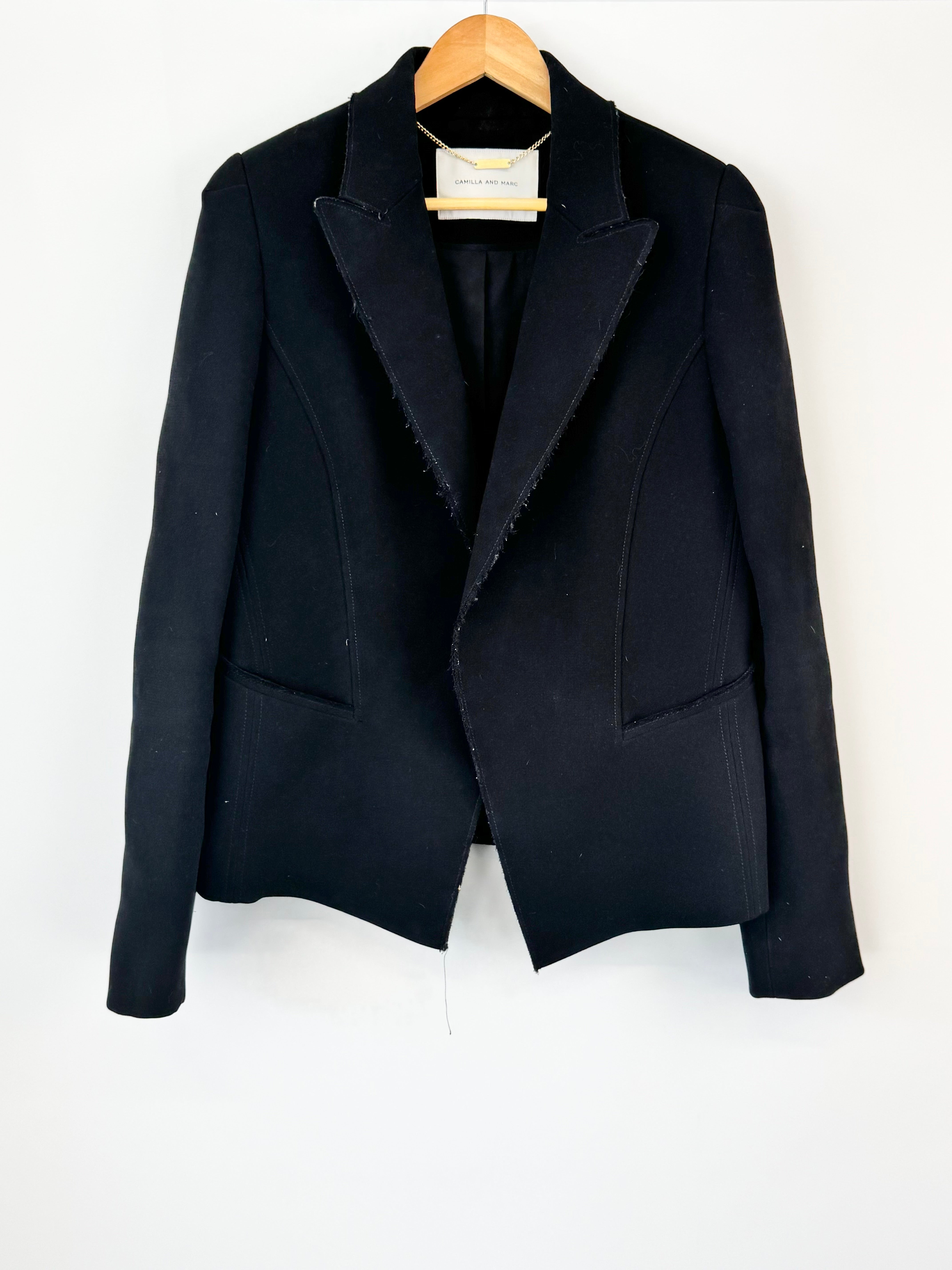 Camilla & Marc Black 'Claudel' Blazer - AU14