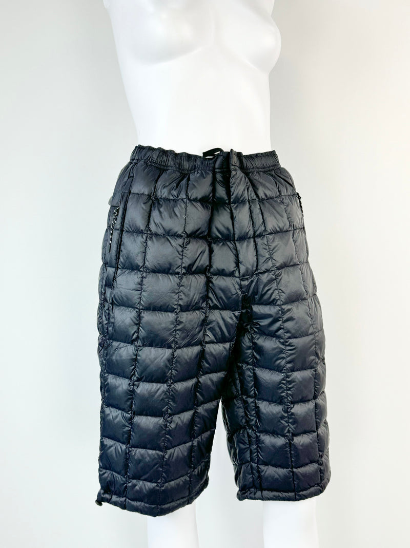 Taion Black Puffa Shorts - M