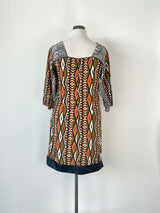 Natasha Gan Boho-Style Silk Midi Dress - AU12
