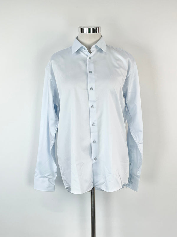 Calvin Klein White Slim Fit Business Shirt - XXL