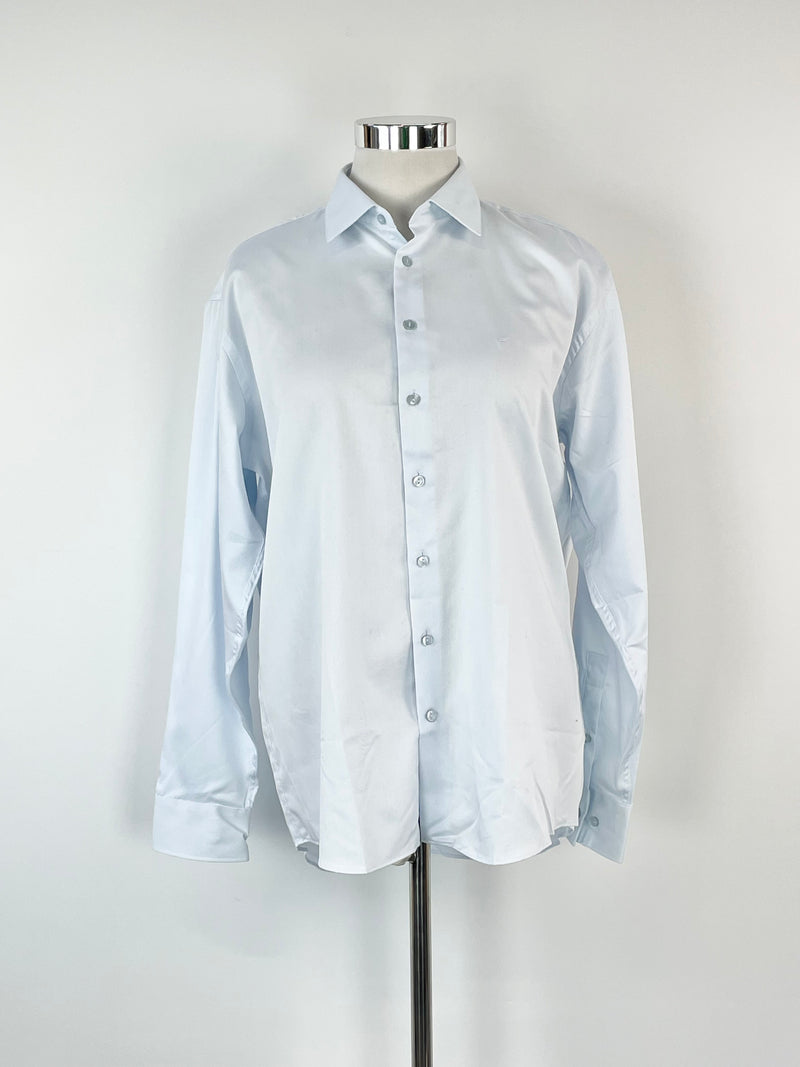 Calvin Klein White Slim Fit Business Shirt - XXL