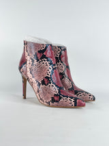 Edward Meller Platinum Collection 'Zarina' Rose-Serpent Ankle Boots - EU37