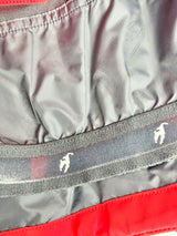 Toni Sailer Red & White Padded Ski Jacket - M