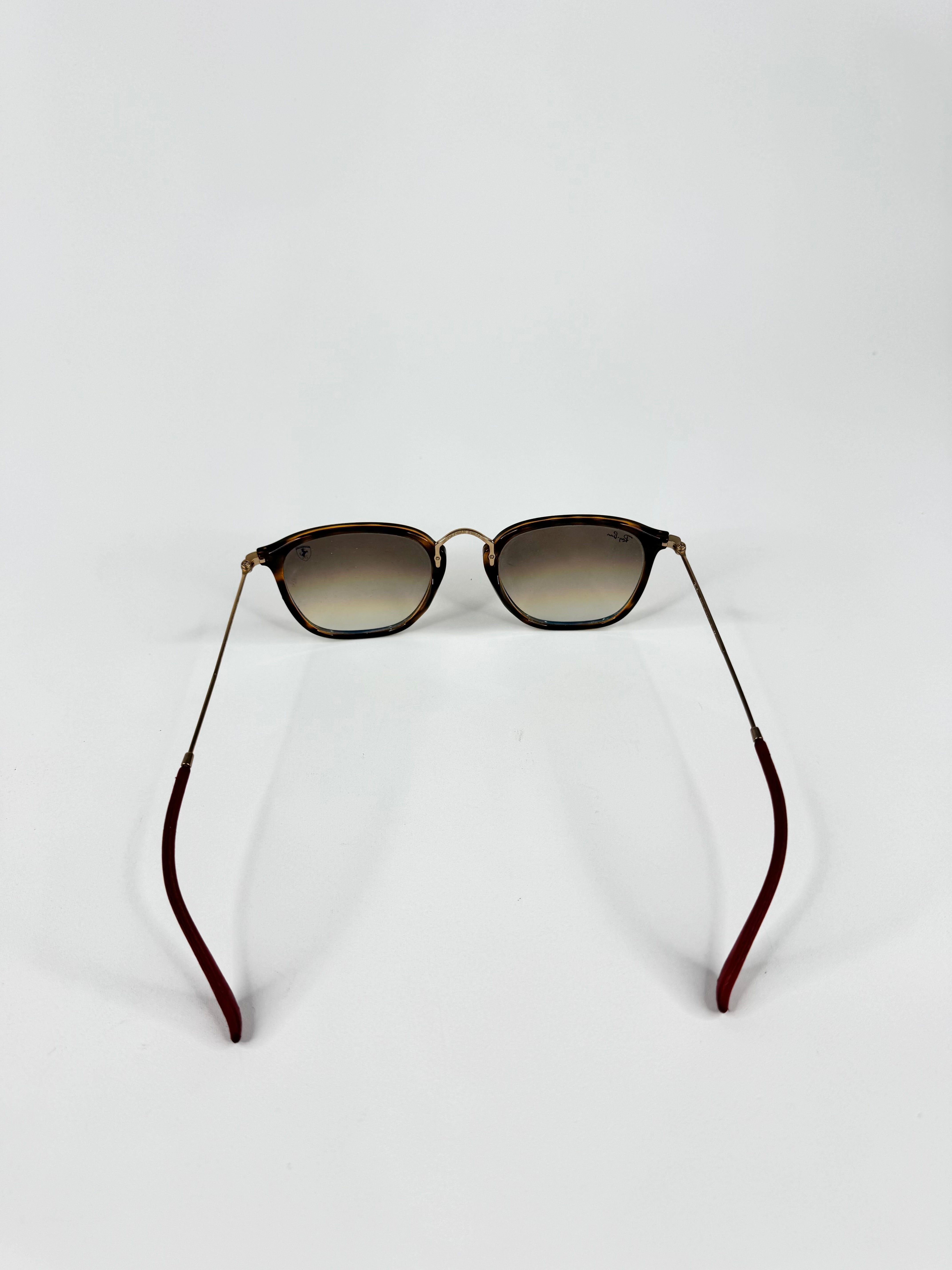 Ray Ban x Ferrari Tortoiseshell Gradient Sunglasses