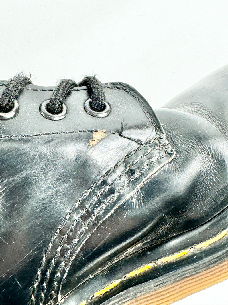 Vintage Dr. Marten 1460 Black English Made Boots - 4