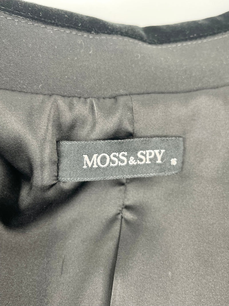 Moss & Spy 'Orlando' Black Jacket - AU16