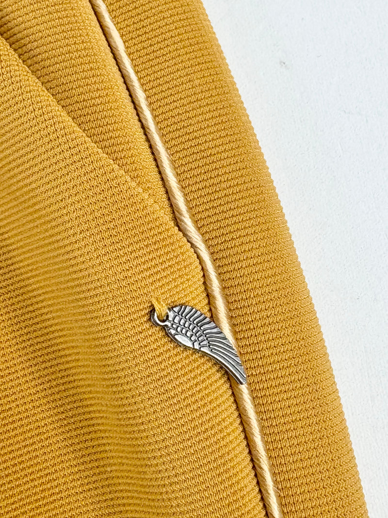 Coster Copenhagen Mustard Yellow Track Pant - AU8
