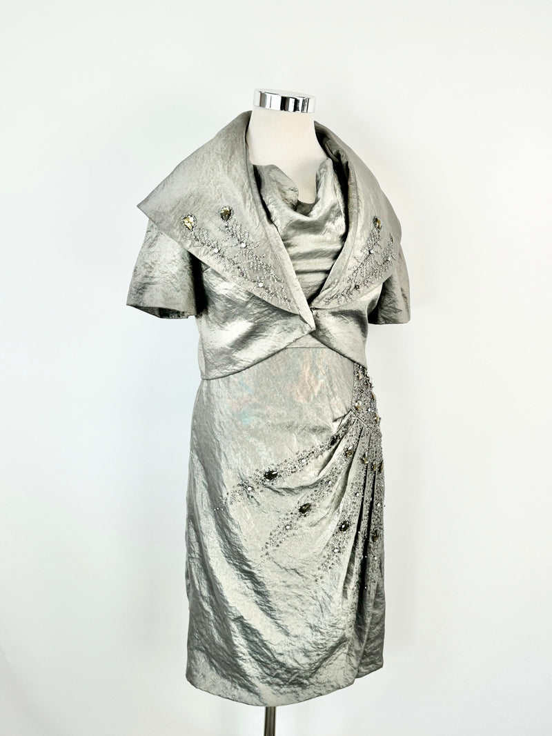 Studibaker Grey & Gold Metallic 2 Piece Set - AU14