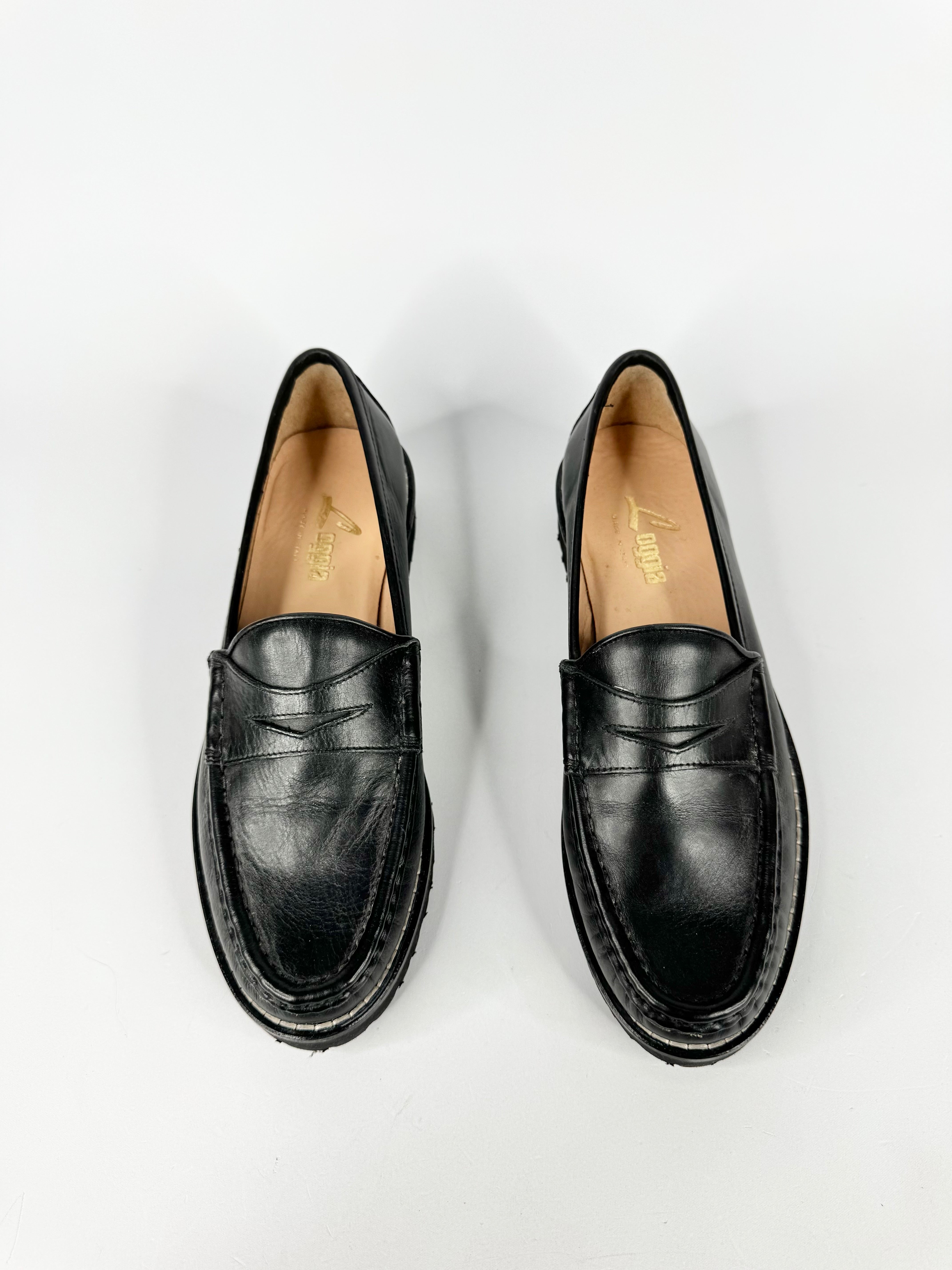 Loggia Black Lightweight Loafers - EU37