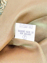 Trelise Cooper Moss Metallic-Velour 'Relic' Coat - AU12
