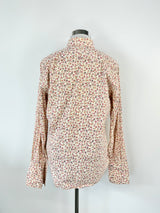 Paul Smith Rose Pattern Peach Shirt - 18/45