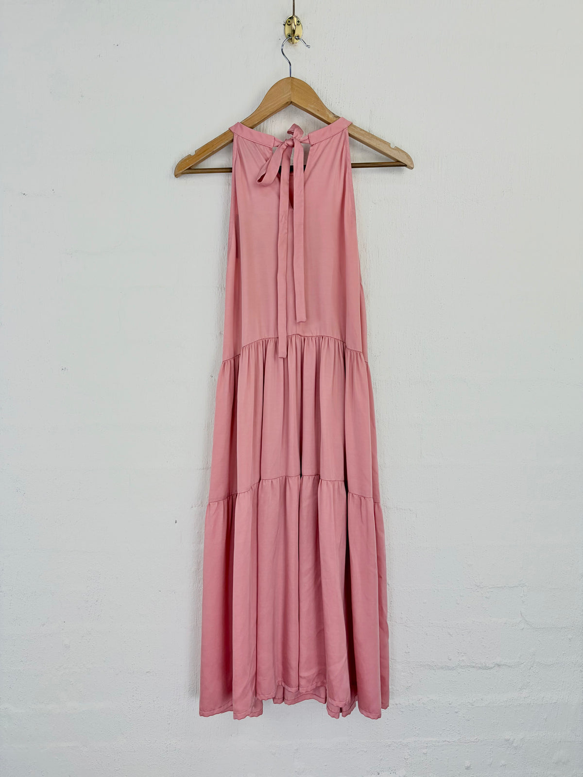 Funkis Dusty Pink Satin 'Maxine' Dress NWT - AU12