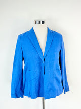 Rianni Cobalt Blue Linen Blazer NWT - AU12