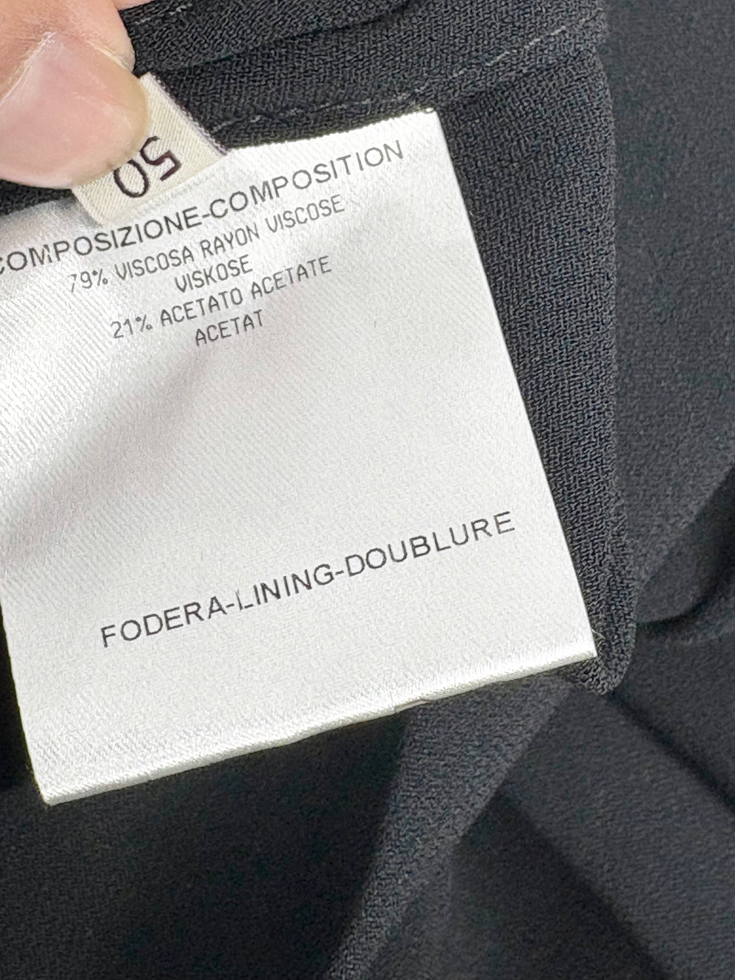 Stella McCartney Black Crepe Jumpsuit - AU18