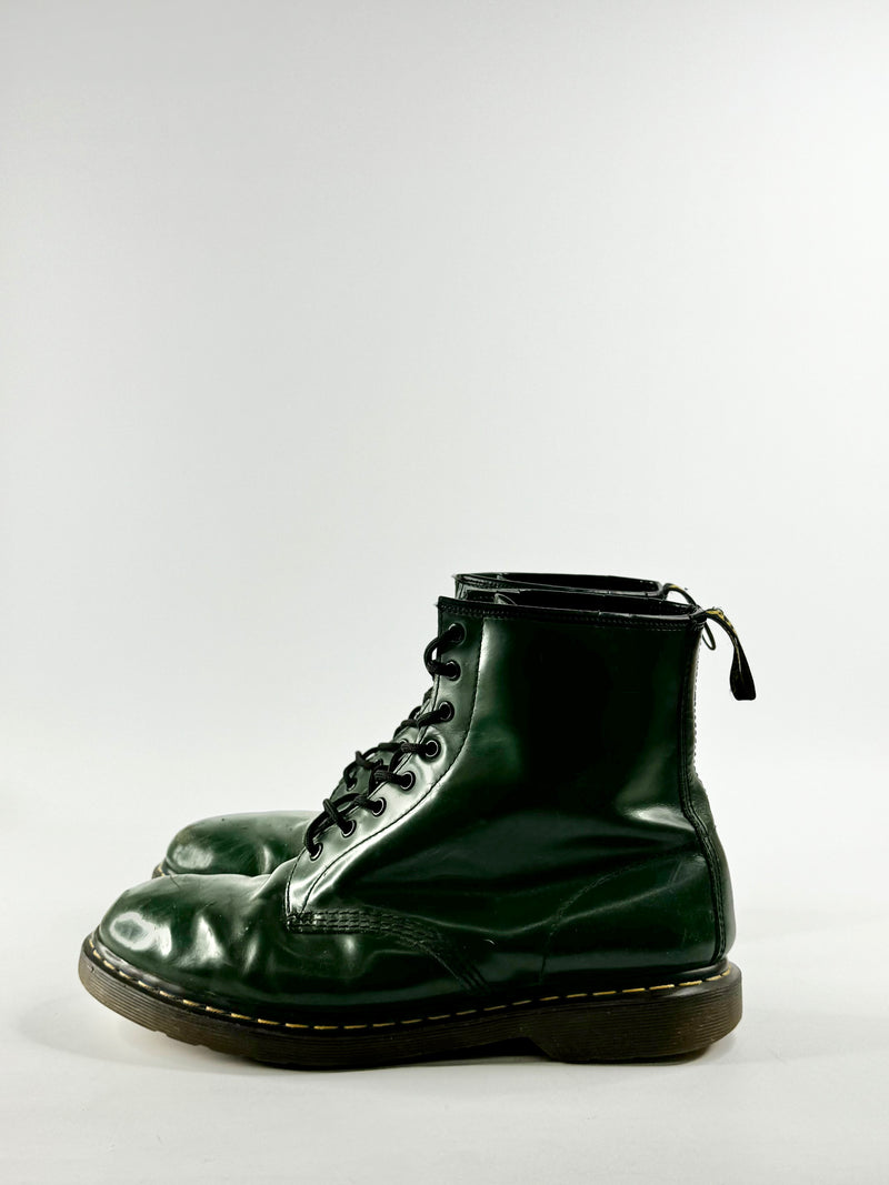 Dr. Martens 1460 Smooth Green Boots -