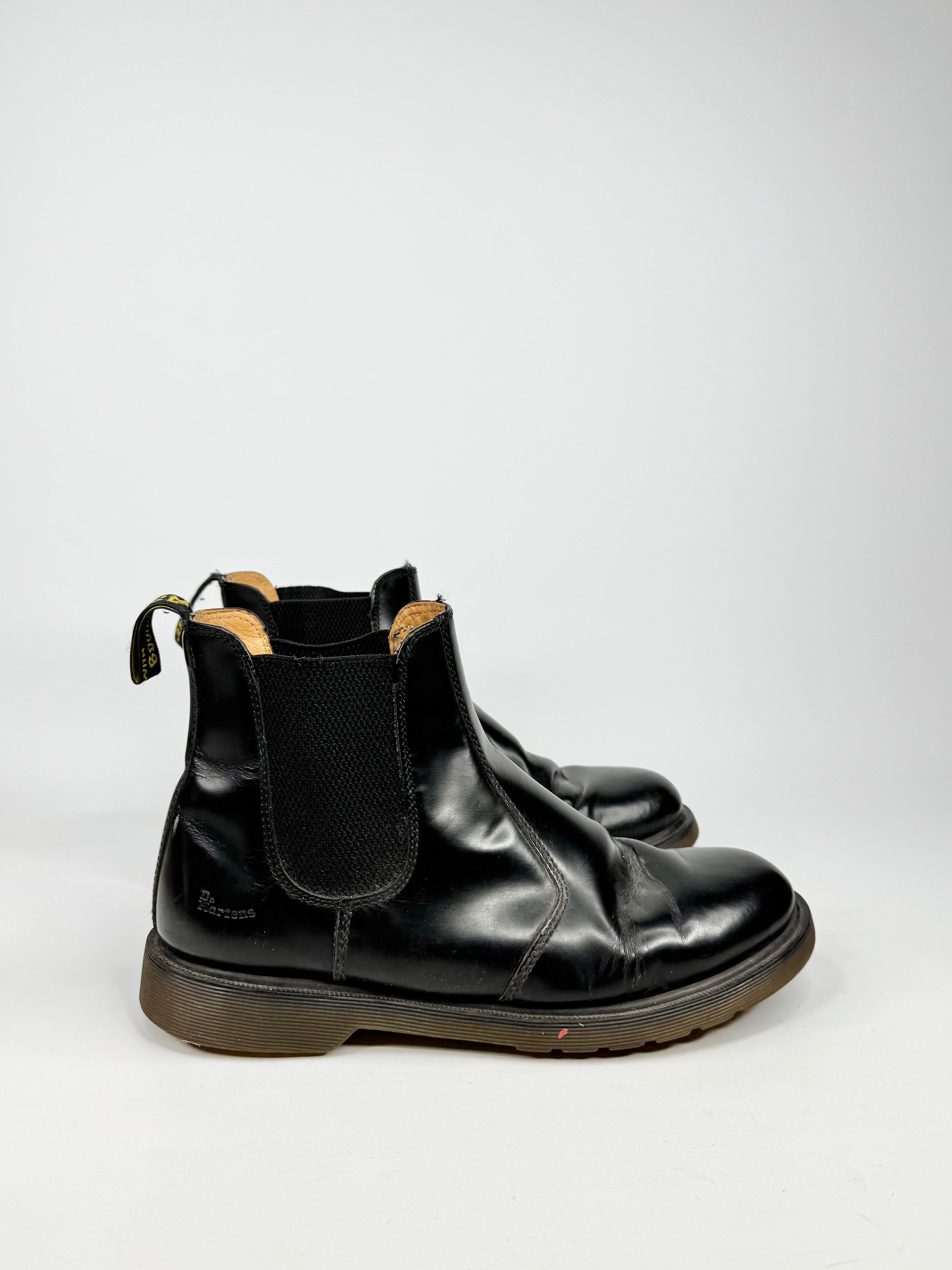 MFW Dr. Marten Smooth Black Boots - EU45