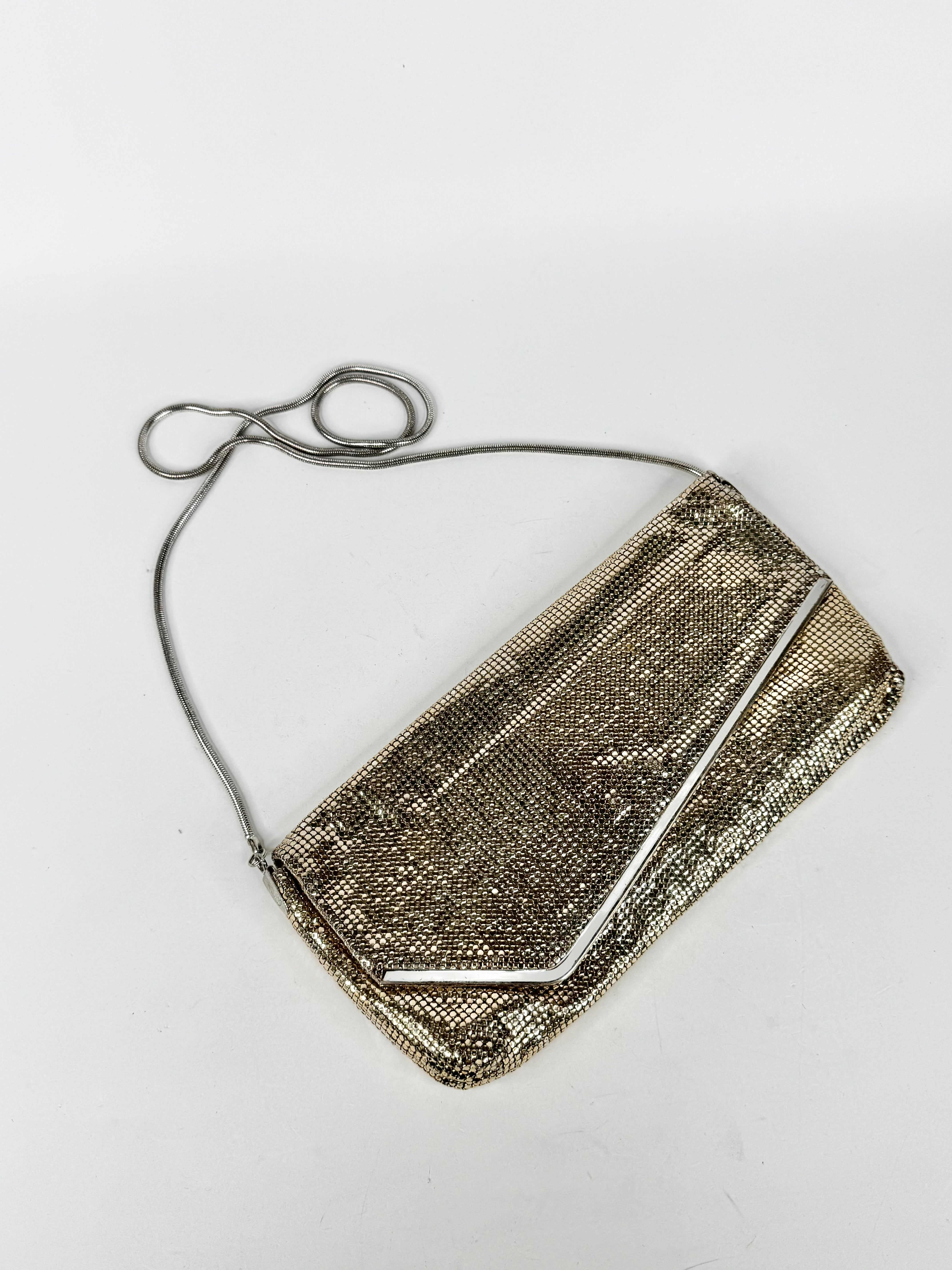 Vintage Glomesh Gold Cross Body Bag