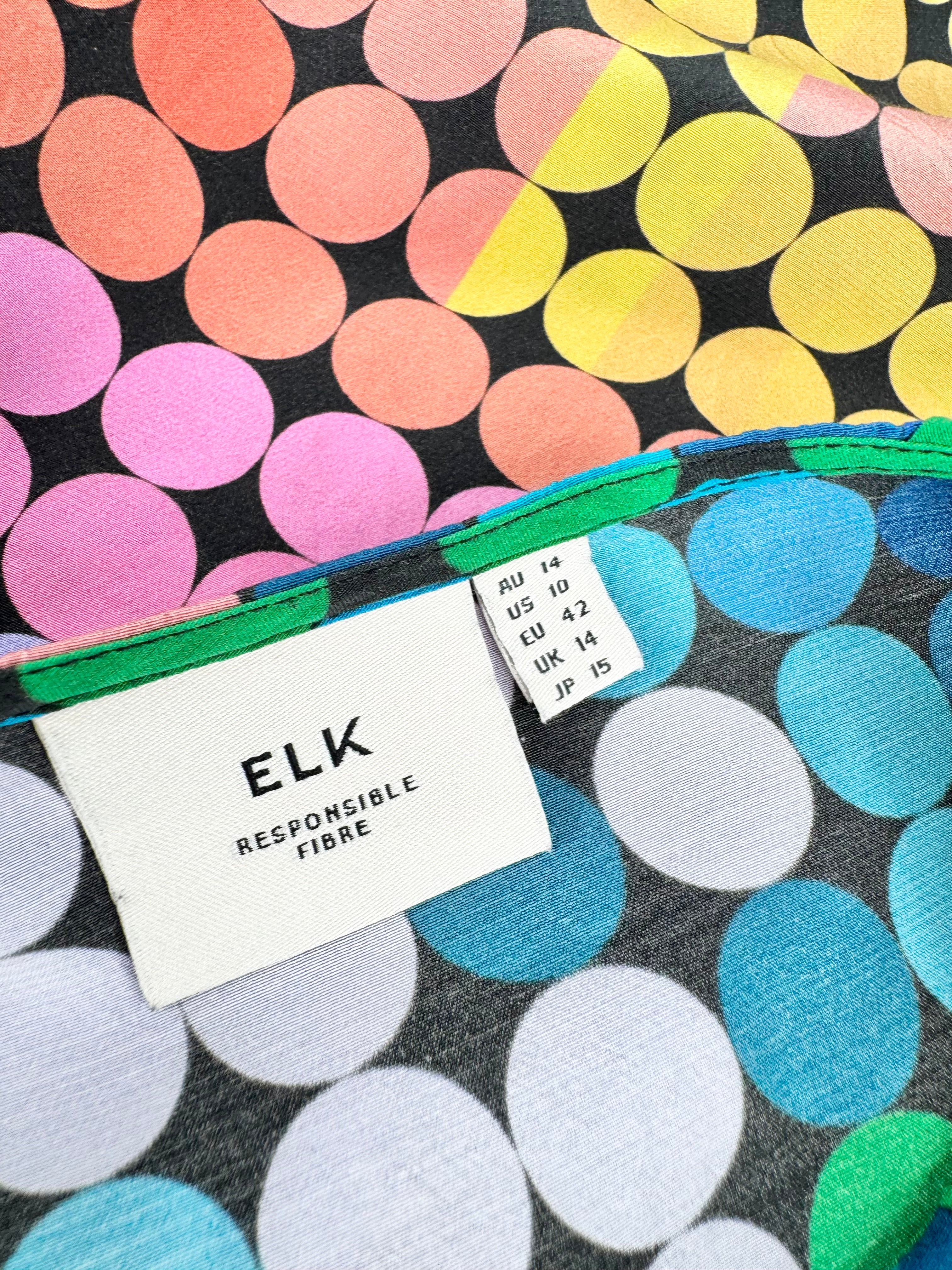 Elk Rainbow Dot Boxy Fit T-Shirt - AU14
