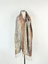 Mauve Paisley Scarf