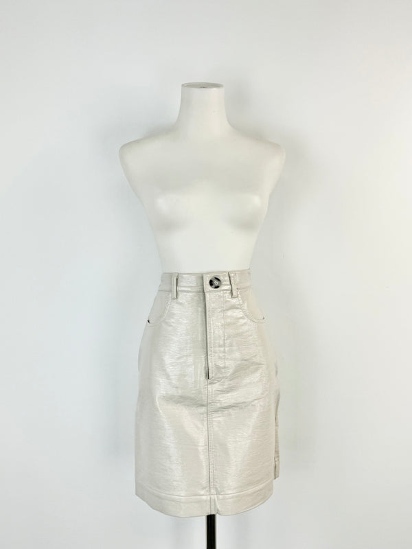 O.P On Parks Cement Vinyl Skirt - AU8