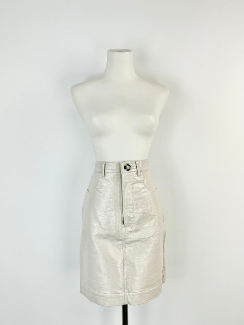 O.P On Parks Cement Vinyl Skirt - AU8