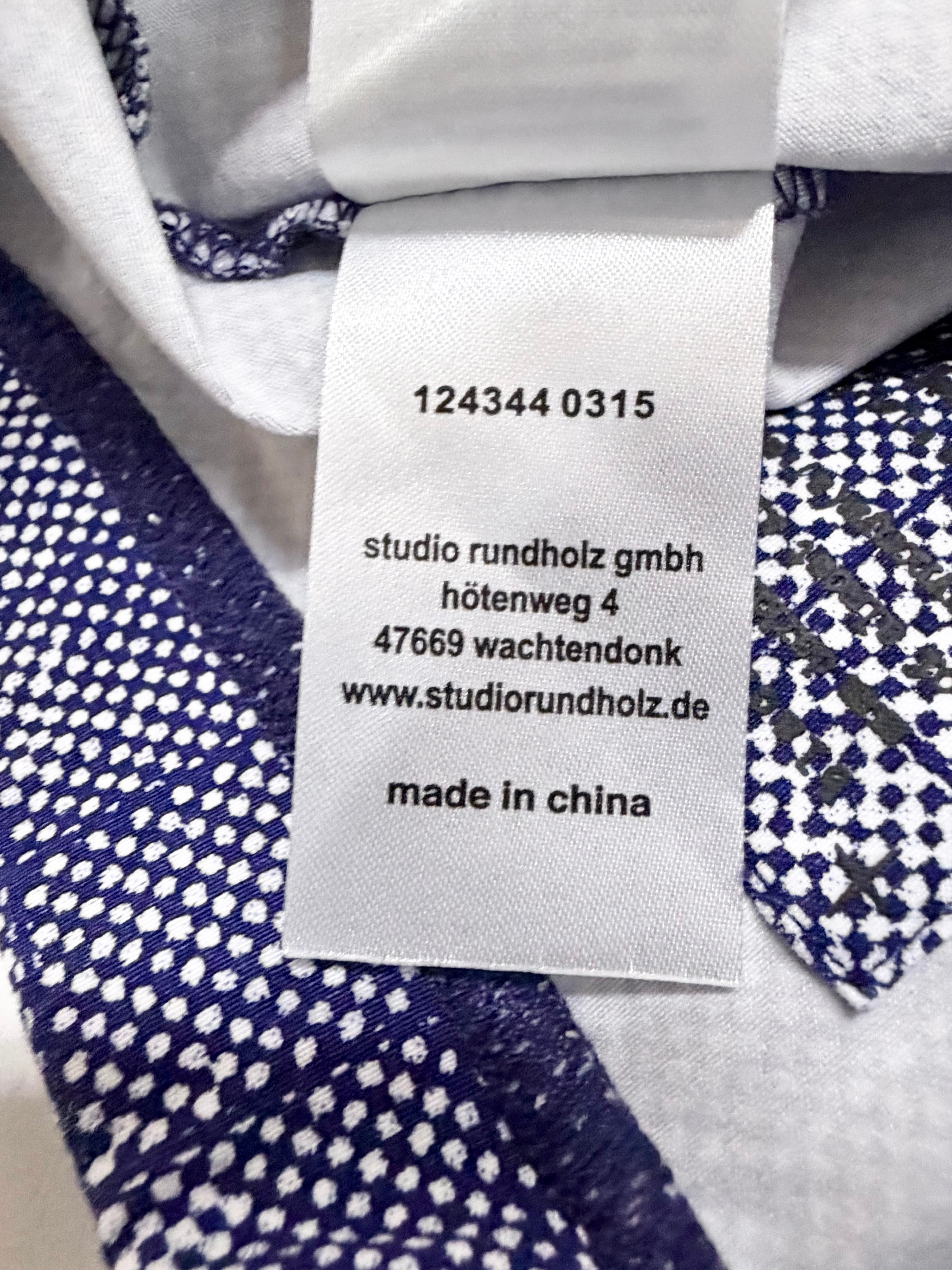 Studio Rundholz Blue Gingham Patterned Skirt - AU10/12
