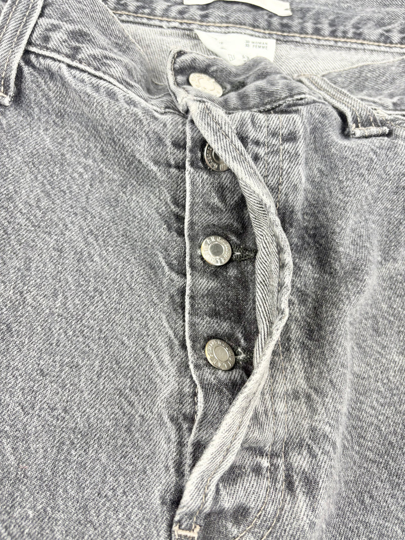 Helmut Lang Washout Dark Blue Straight-Leg Denim Jeans - W36