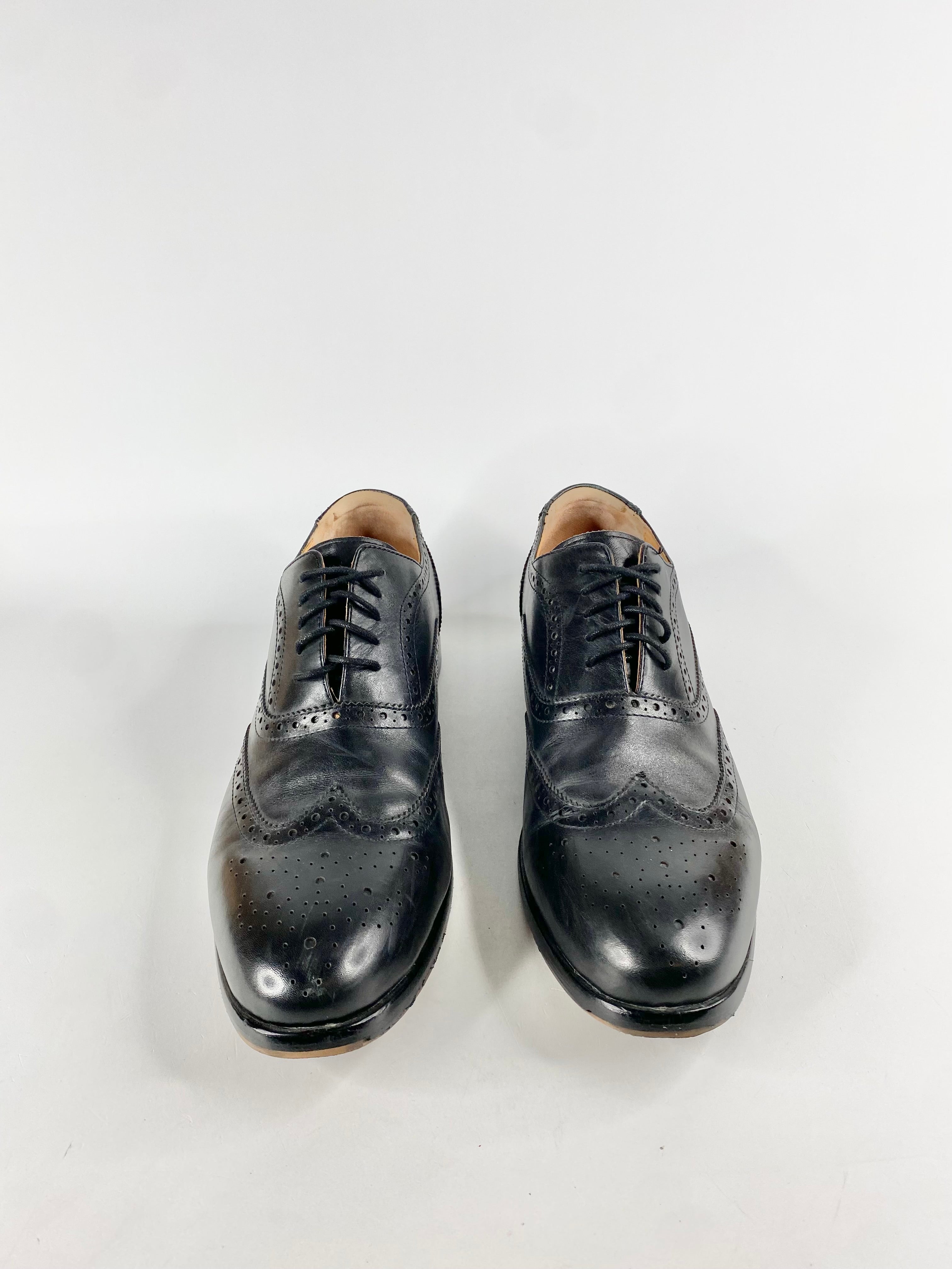 Bared Black Brogues - EU47