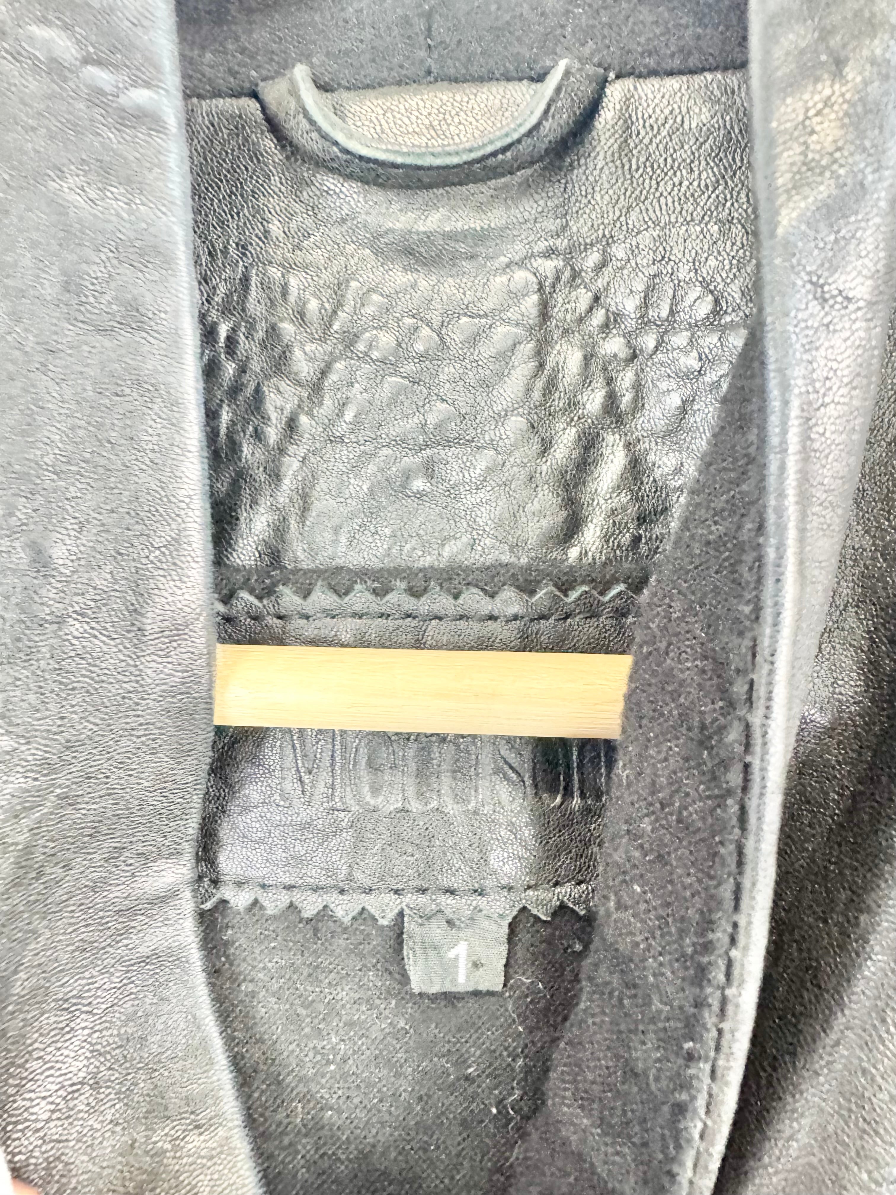 Morrison Black Leather Vest - AU8/10