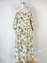 Bec + Bridge Fleurette Floral Print Off-Shoulder Maxi Dress - AU14