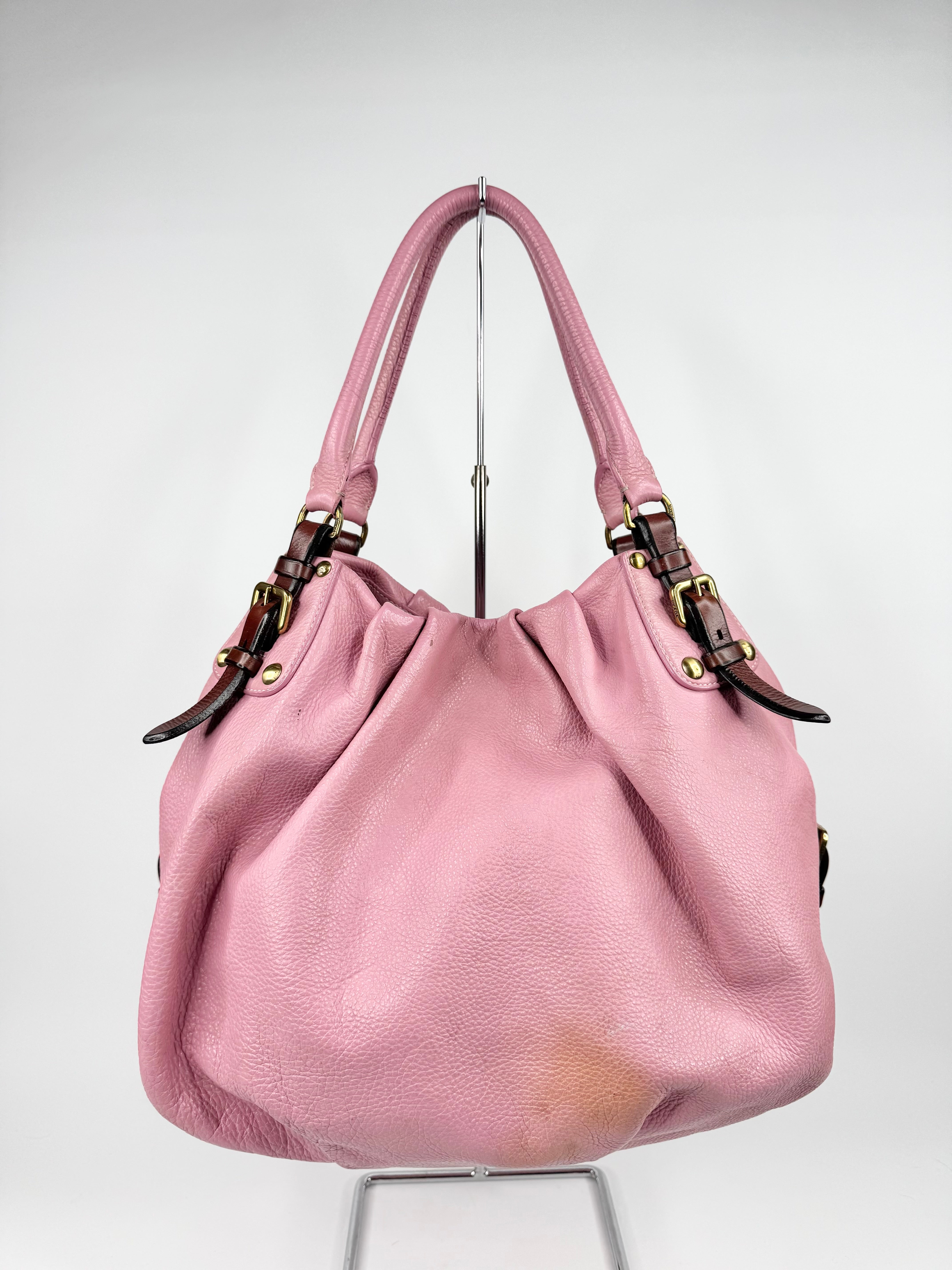 Prada Blossom Pink Hobo Bag