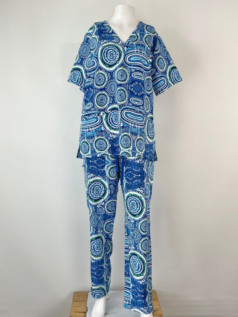 Gorman 'Celebration' Print Scrubs Set - AU14