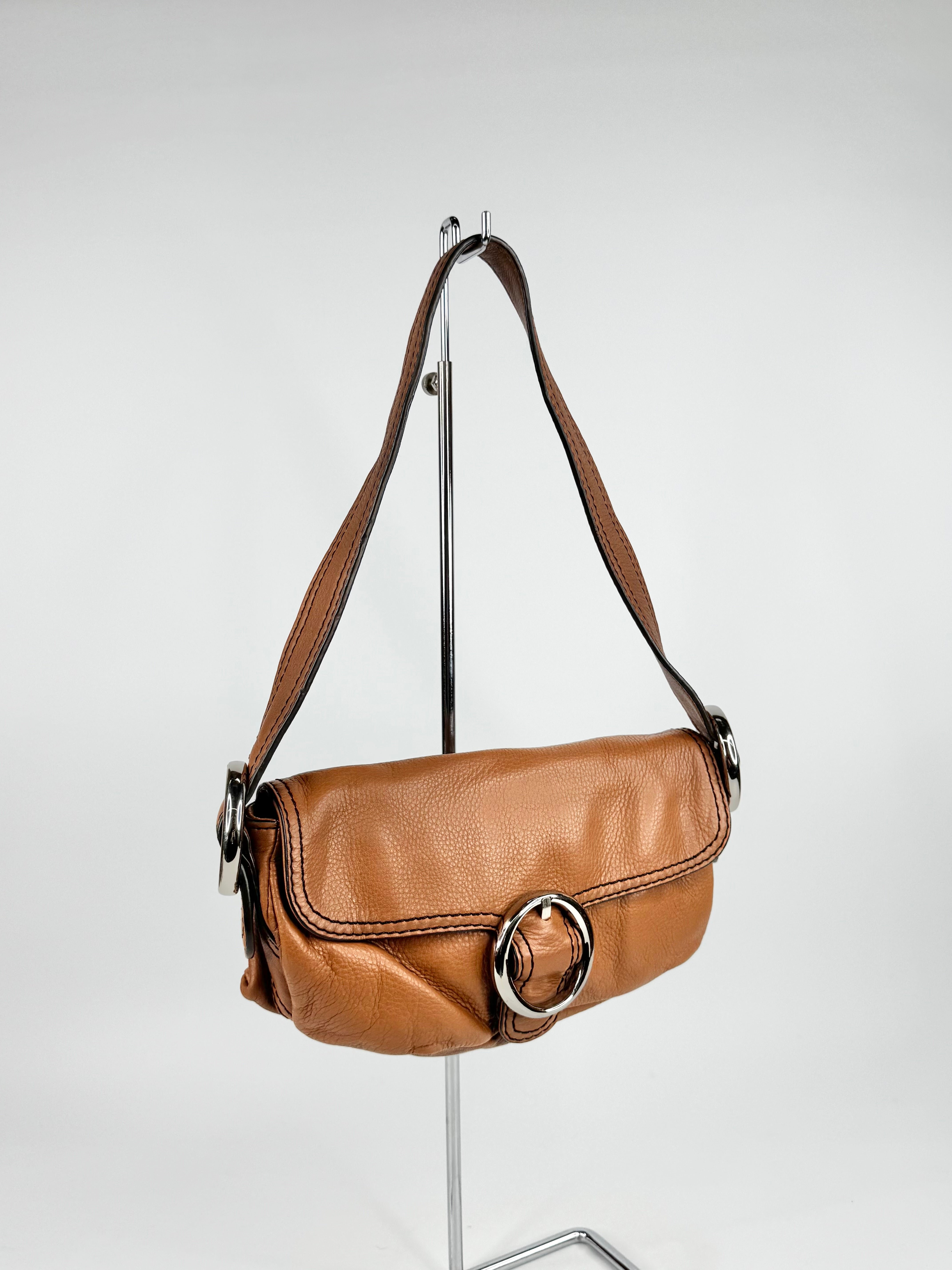 Oroton Tan Mini Shoulder Bag