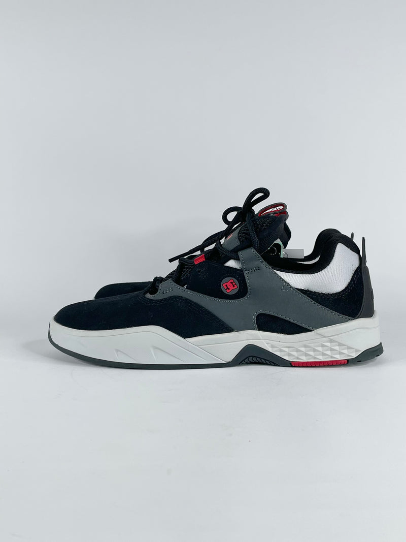 DC Shoes Black, Grey & Red 'Kalis' Sneakers - EU44.5