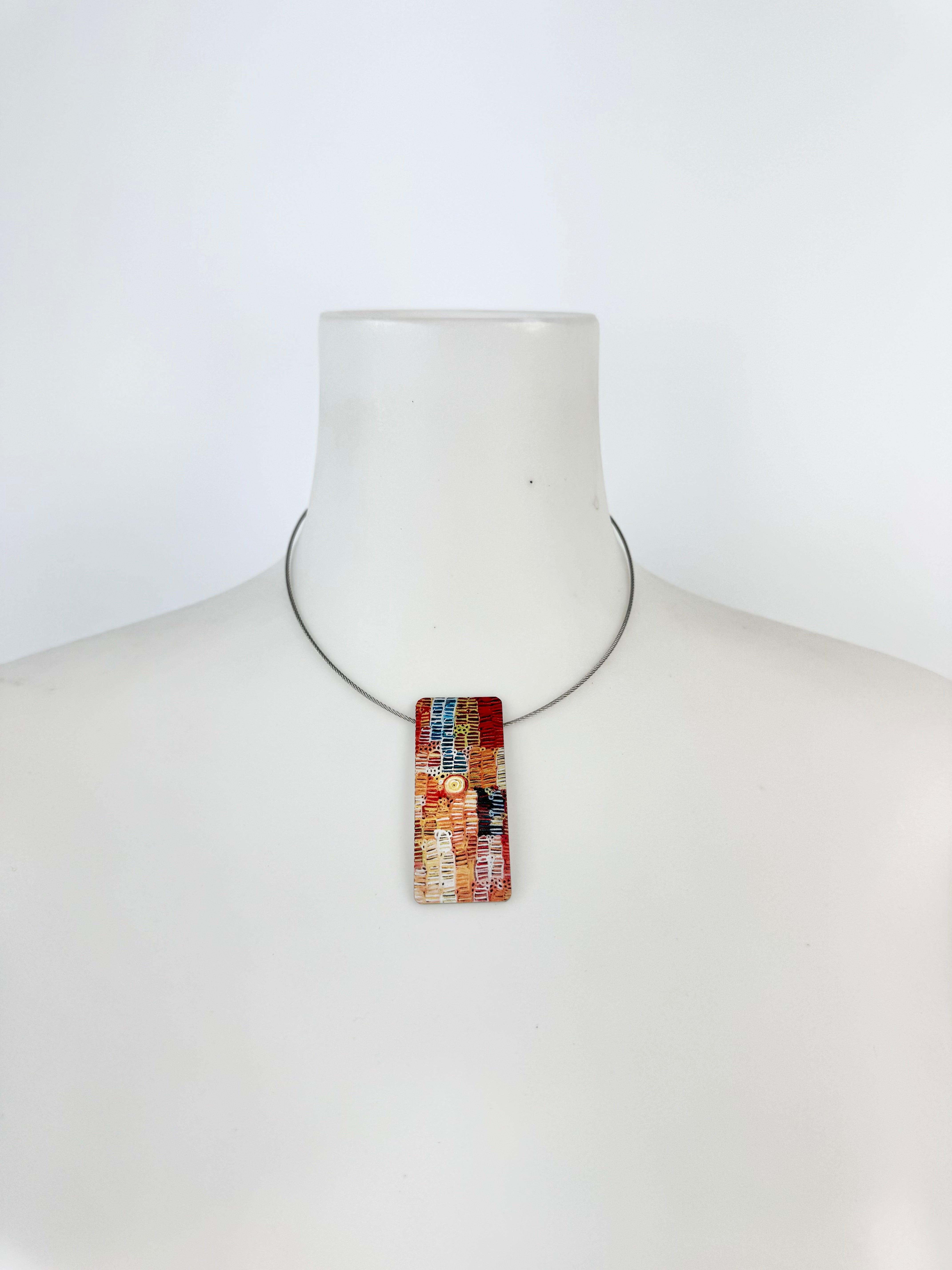Mondo Rondo Jewellery 'Awelye Atnwengerrp' Pendant by Minnie Pwerle