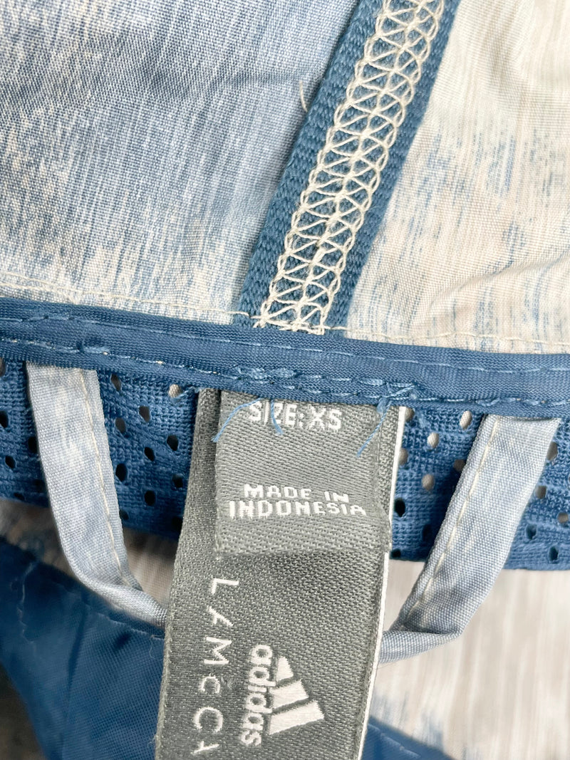 Adidas x Stella McCartney Vista Blue Printed Parka - AU8