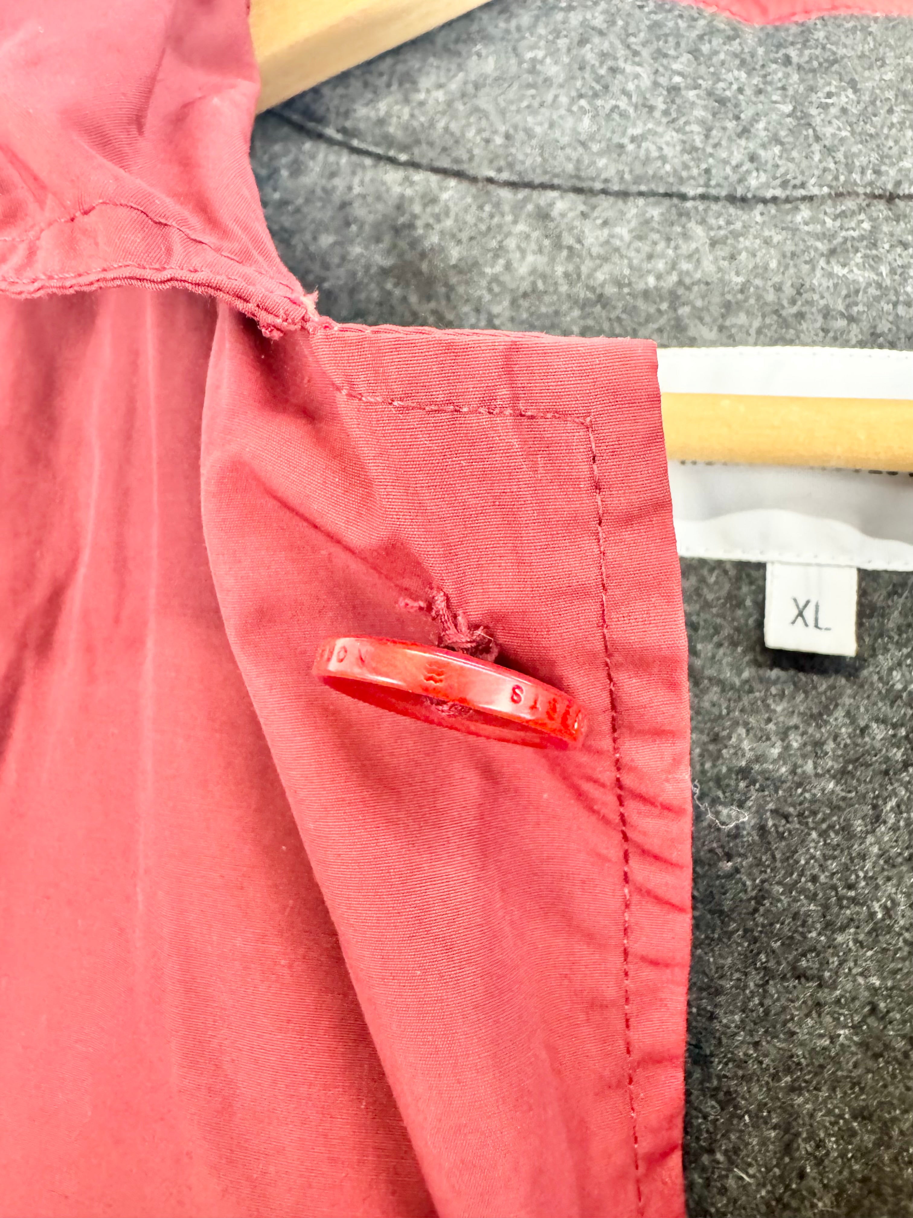 Norse Projects 'Thor Light' Vermillion Rain Coat - XL