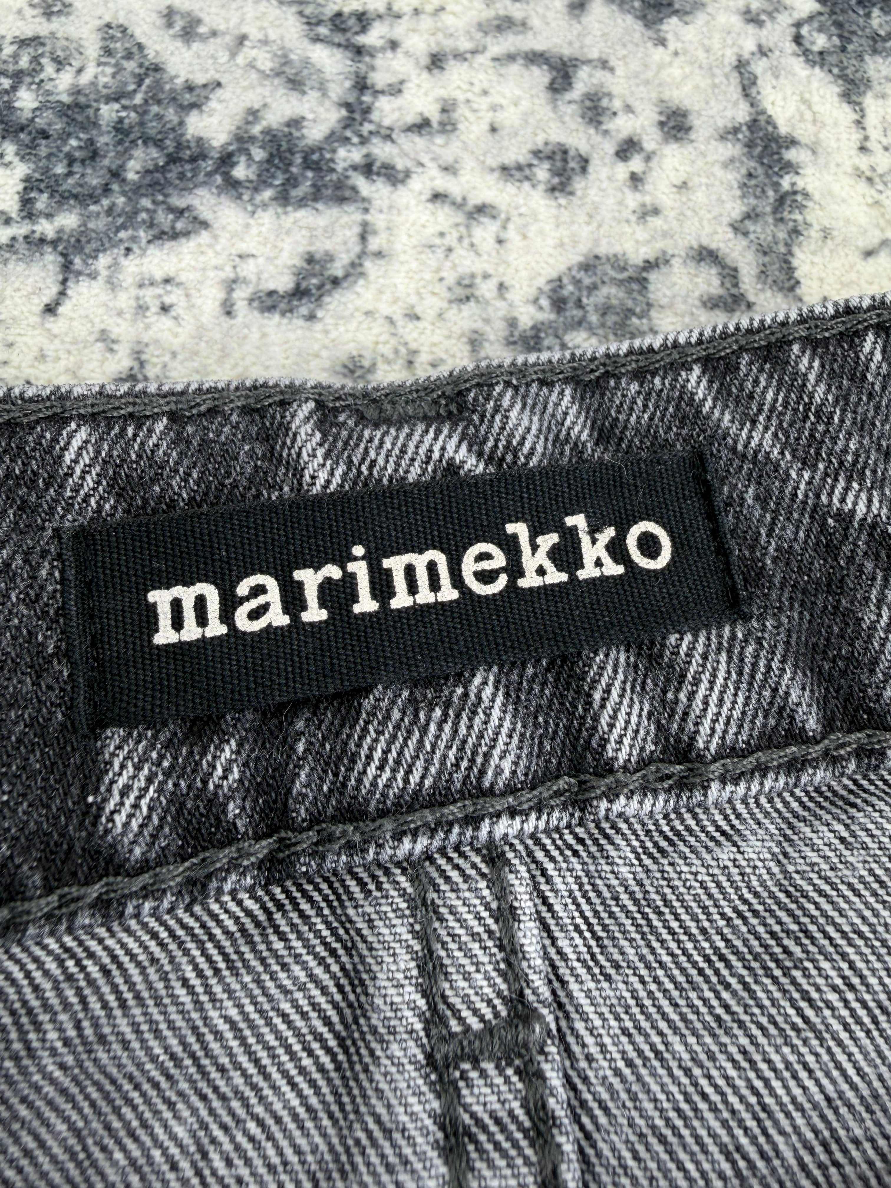 Marimekko Grey Wide Leg Jean - AU8/10