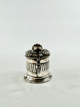 Vintage Walker & Hall Silverplated Mustard Pot