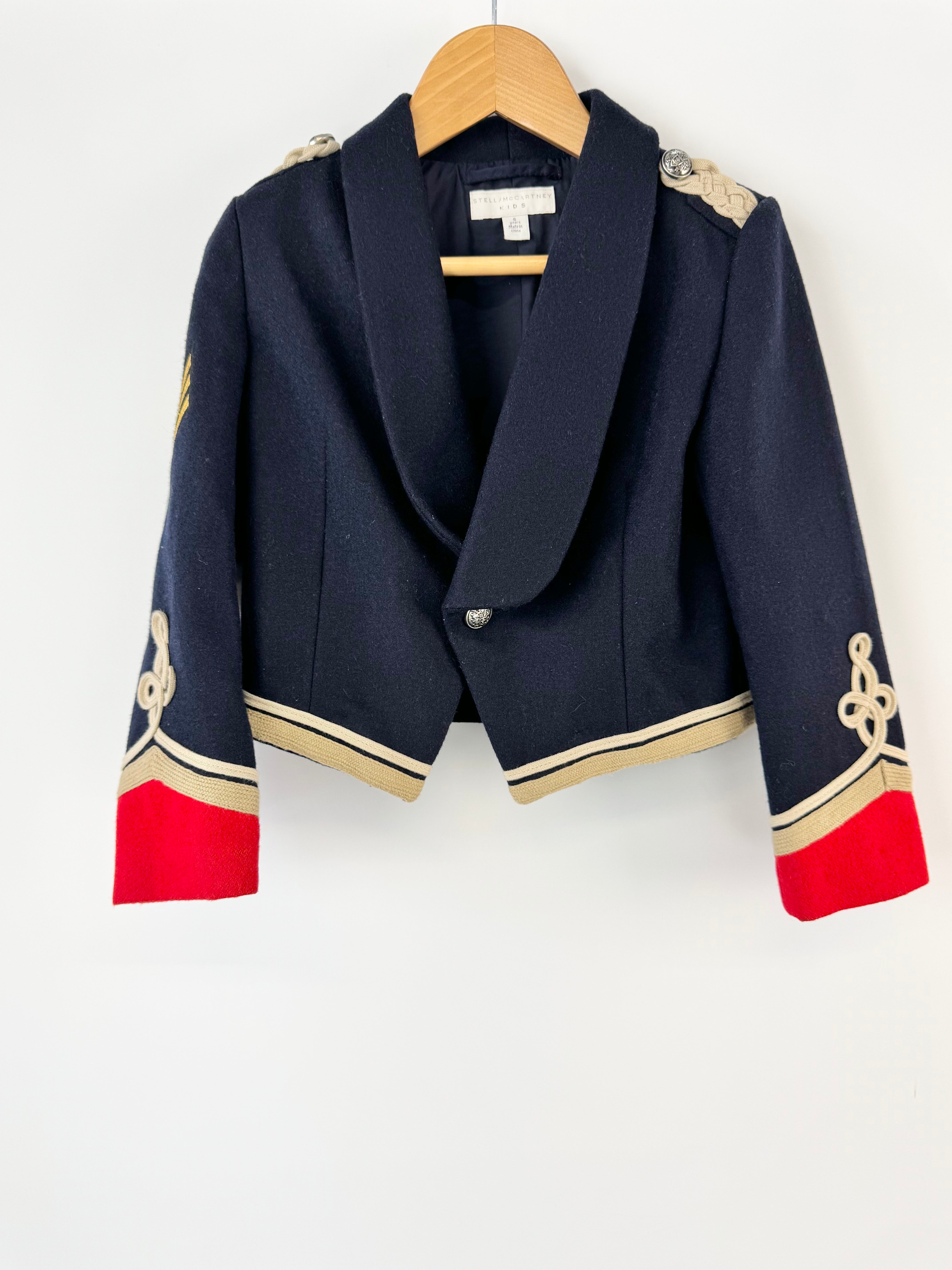 Stella McCartney Kids Military Style Jacket - 6